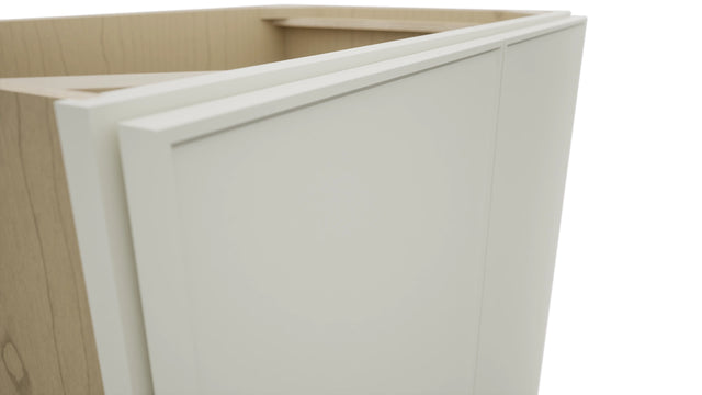 Fabuwood Echo Dove VB33FD Vanity Base Standard Cabinet, Detail View