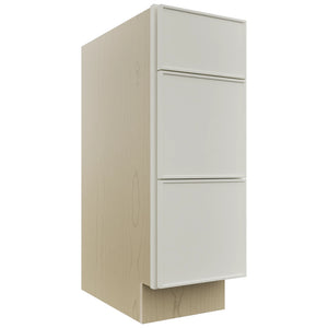 Fabuwood Echo Dove VDB12-34 Vanity Drawer Cabinet, Front View