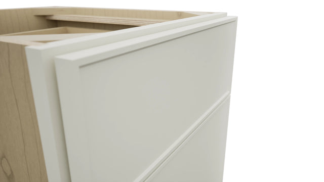 Fabuwood Echo Dove VDB18-34 Vanity Drawer Cabinet, Detail View