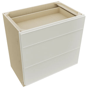 Fabuwood Echo Dove VDB33-34 Vanity Drawer Cabinet, Top View