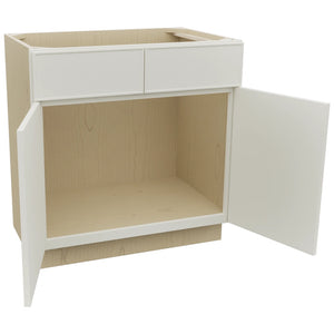 Fabuwood Echo Dove VSB33-34 Vanity Sink Cabinet, Open View