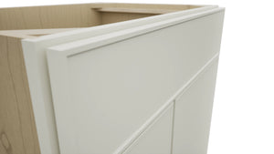 Fabuwood Echo Dove VSD36DL Vanity Combo Cabinet, Detail View