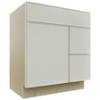 Fabuwood Echo Dove VSD36DR Vanity Combo Cabinet, Front View