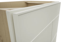 Fabuwood Echo Dove VSD36DR Vanity Combo Cabinet, Detail View
