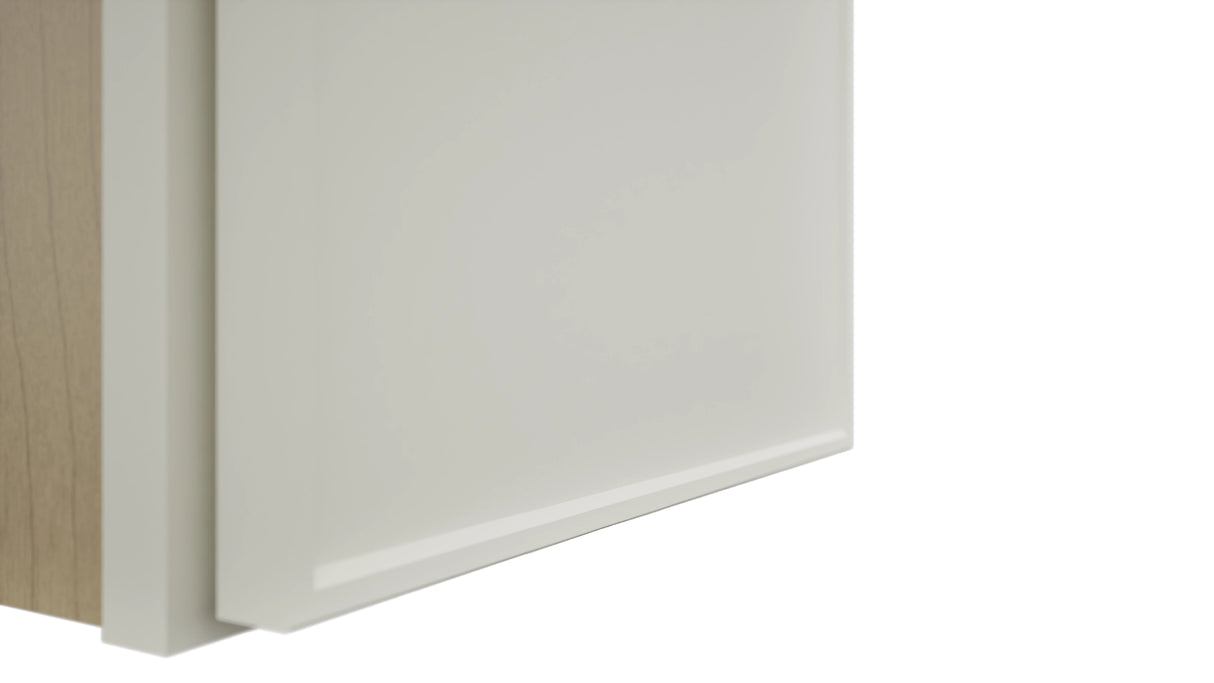 Fabuwood Echo Dove W1518 Wall Standard Cabinet, Detail View