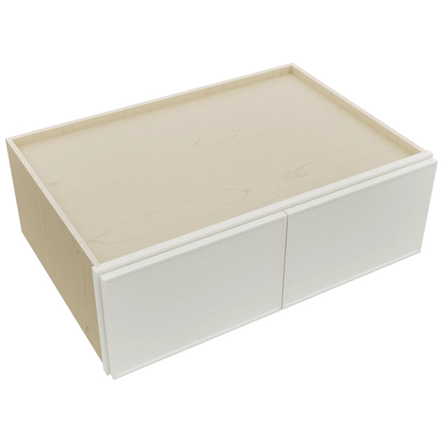 Fabuwood Echo Dove W361224 Wall Deep Cabinet, Top View