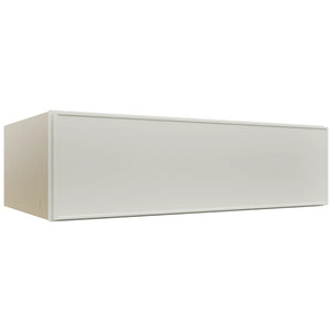 Fabuwood Echo Dove W421224LU Wall Deep Cabinet, Front View