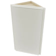 Fabuwood Echo Dove WAE1230 Wall Angle End Cabinet, Top View