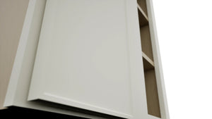 Fabuwood Echo Dove WBC2430 Wall Corner Blind Cabinet, Detail View