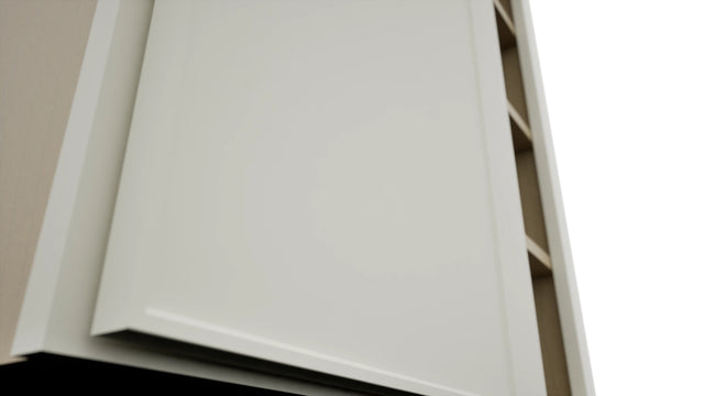 Fabuwood Echo Dove WBC3036 Wall Corner Blind Cabinet, Detail View