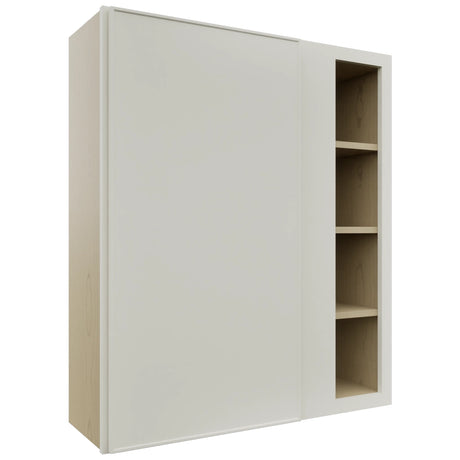 Fabuwood Echo Dove WBC3642 Wall Corner Blind Cabinet, Front View