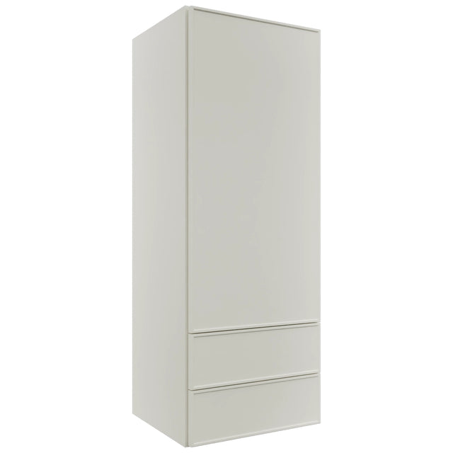 Fabuwood Echo Dove WD1848 Wall Drawer Cabinet, Front View