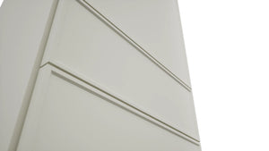 Fabuwood Echo Dove WD1848 Wall Drawer Cabinet, Detail View