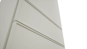 Fabuwood Echo Dove WD1854 Wall Drawer Cabinet, Detail View