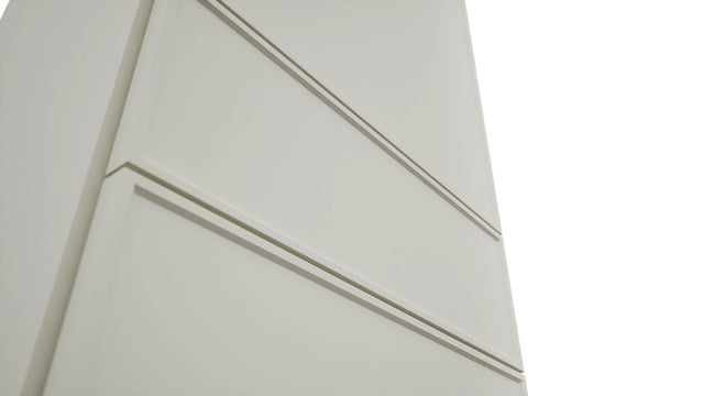 Fabuwood Echo Dove WD1854 Wall Drawer Cabinet, Detail View