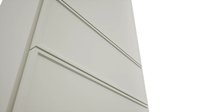 Fabuwood Echo Dove WD1860 Wall Drawer Cabinet, Detail View