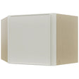 Fabuwood Echo Dove WDC2418 Wall Corner Diagonal Cabinet, Front View