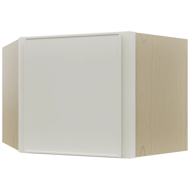 Fabuwood Echo Dove WDC2418 Wall Corner Diagonal Cabinet, Front View