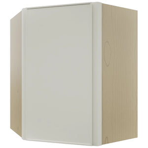 Fabuwood Echo Dove WDC2430 Wall Corner Diagonal Cabinet, Front View