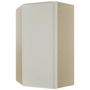 Fabuwood Echo Dove WDC2442 Wall Corner Diagonal Cabinet, Front View