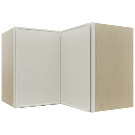 Fabuwood Echo Dove WPC2418 Wall Corner Pie Cabinet, Front View