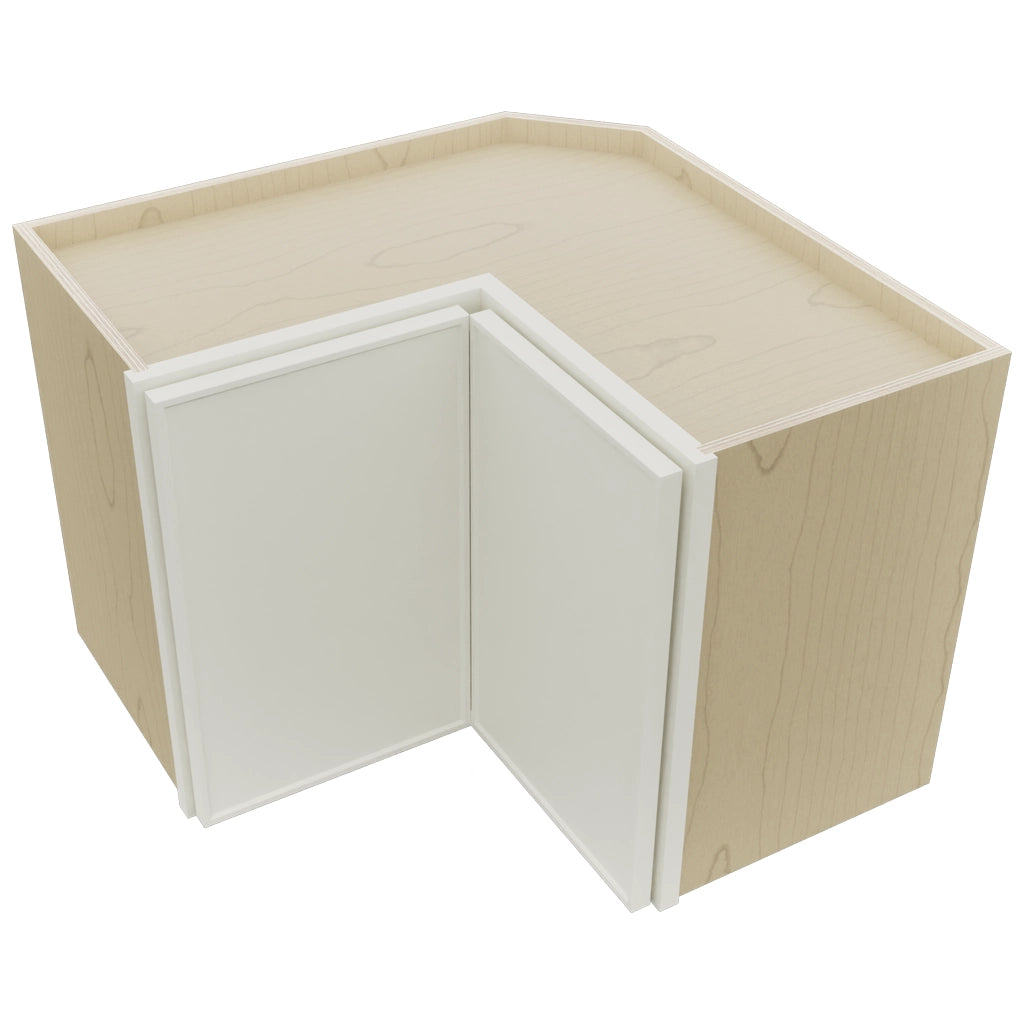 Fabuwood Echo Dove WPC2418 Wall Corner Pie Cabinet, Top View