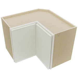 Fabuwood Echo Dove WPC2418 Wall Corner Pie Cabinet, Top View