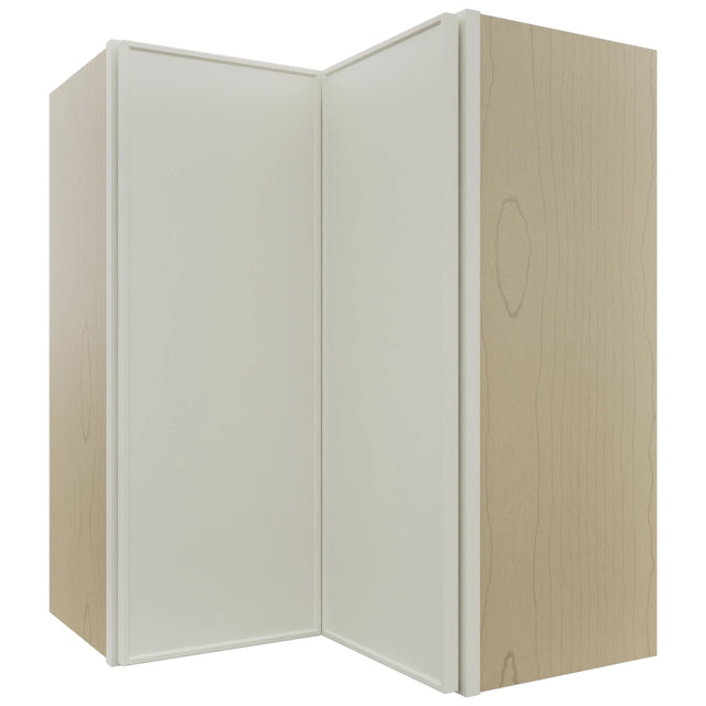 Fabuwood Echo Dove WPC2430 Wall Corner Pie Cabinet, Front View
