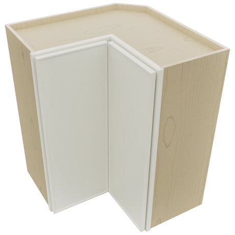 Fabuwood Echo Dove WPC2430 Wall Corner Pie Cabinet, Top View