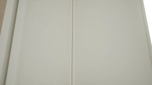 Fabuwood Echo Dove WPC2430 Wall Corner Pie Cabinet, Detail View