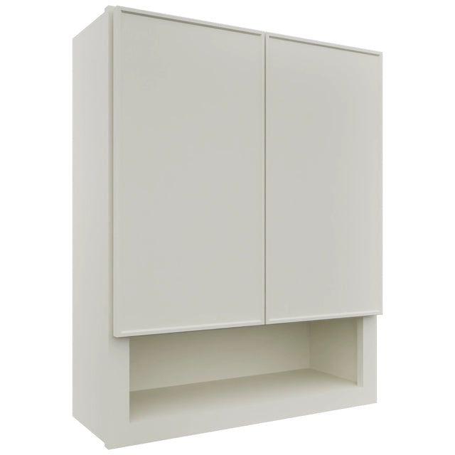 Fabuwood Echo Dove WVS2430 Vanity Wall Storage, Front View