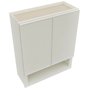 Fabuwood Echo Dove WVS2430 Vanity Wall Storage, Top View