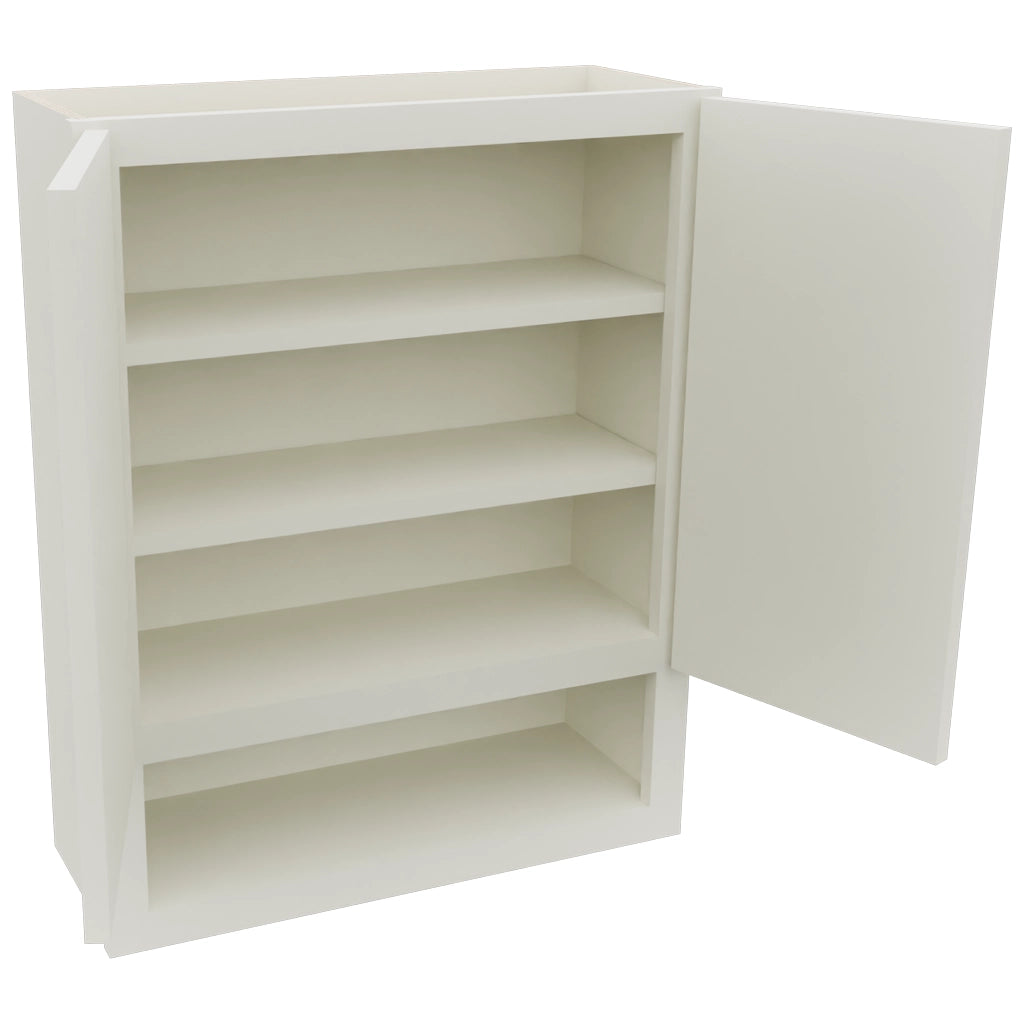 Fabuwood Echo Dove WVS2430 Vanity Wall Storage, Open View