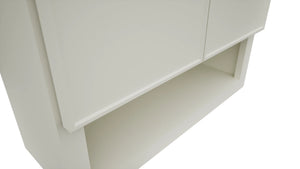 Fabuwood Echo Dove WVS2430 Vanity Wall Storage, Detail View
