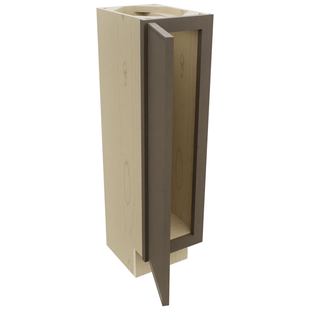 Fabuwood Echo Mocha B09FD-12D Base Full Door Cabinet, Open View
