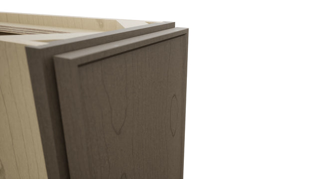 Fabuwood Echo Mocha B09FD Base Full Door Cabinet, Detail View