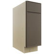 Fabuwood Echo Mocha B12 Base Standard Cabinet, Front View