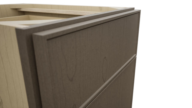 Fabuwood Echo Mocha B18 Base Standard Cabinet, Detail View