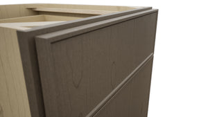 Fabuwood Echo Mocha B21 Base Standard Cabinet, Detail View