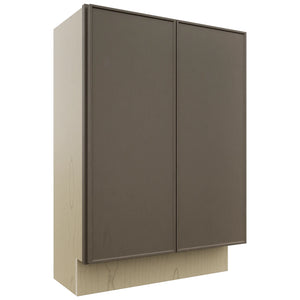 Fabuwood Echo Mocha B24FD-12D Base Full Door Cabinet, Front View