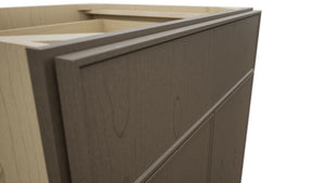 Fabuwood Echo Mocha B27 Base Standard Cabinet, Detail View