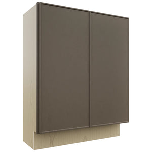 Fabuwood Echo Mocha B27FD-12D Base Full Door Cabinet, Front View