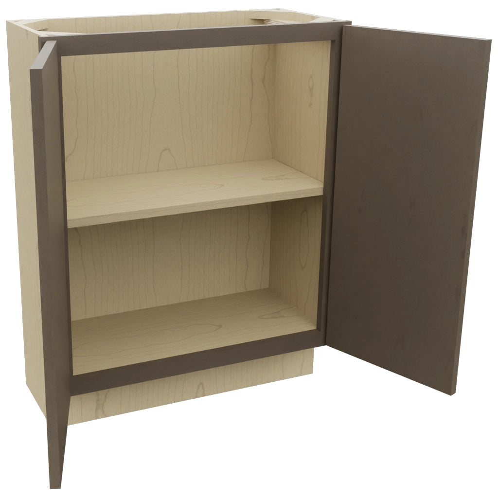 Fabuwood Echo Mocha B27FD-12D Base Full Door Cabinet, Open View