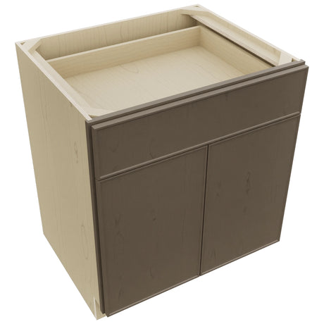 Fabuwood Echo Mocha B30 Base Standard Cabinet, Top View