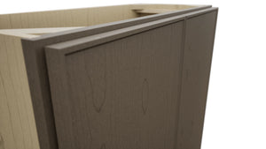 Fabuwood Echo Mocha B30FD-12D Base Full Door Cabinet, Detail View
