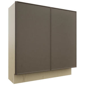 Fabuwood Echo Mocha B33FD-12D Base Full Door Cabinet, Front View