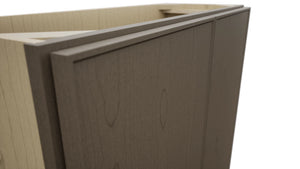 Fabuwood Echo Mocha B33FD-12D Base Full Door Cabinet, Detail View