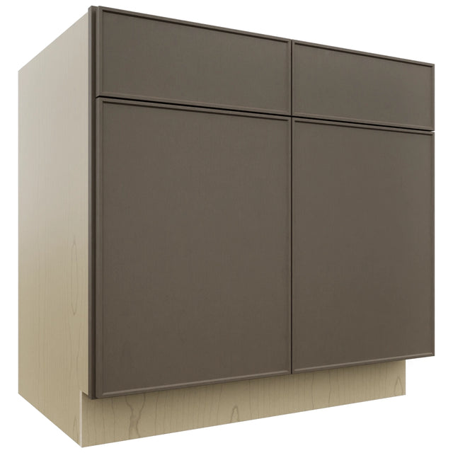 Fabuwood Echo Mocha B36 Base Standard Cabinet, Front View