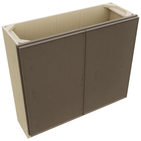 Fabuwood Echo Mocha B36FD-12D Base Full Door Cabinet, Top View