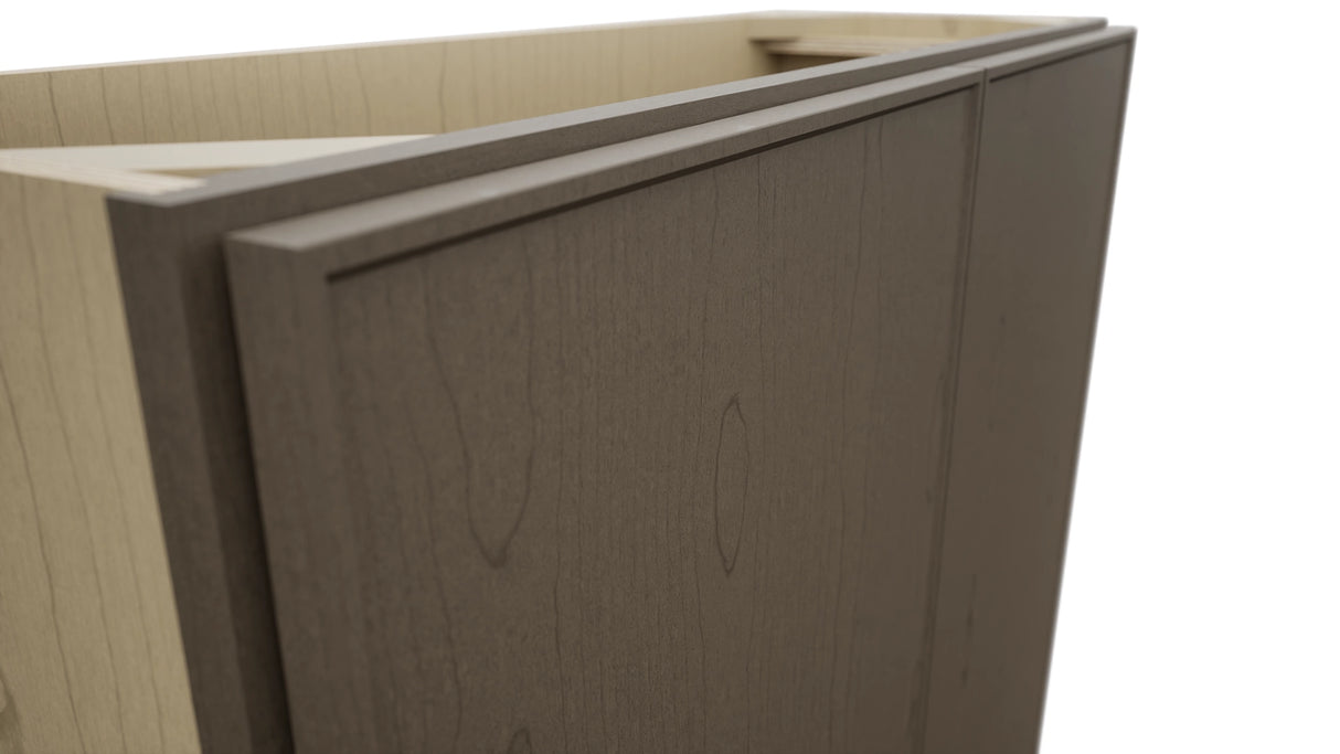 Fabuwood Echo Mocha B36FD-12D Base Full Door Cabinet, Detail View